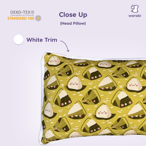 Lil' Onigiri Snuggle Bamboo Pillow