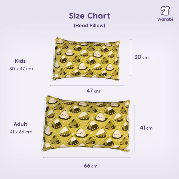 Lil' Onigiri Snuggle Bamboo Pillow