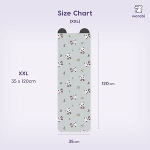 Panda Daze Snuggle Bamboo Pillow