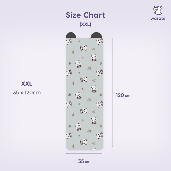 Panda Daze Snuggle Bamboo Pillow