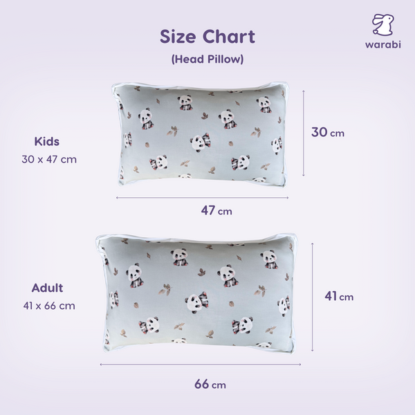Panda Daze Snuggle Bamboo Pillow