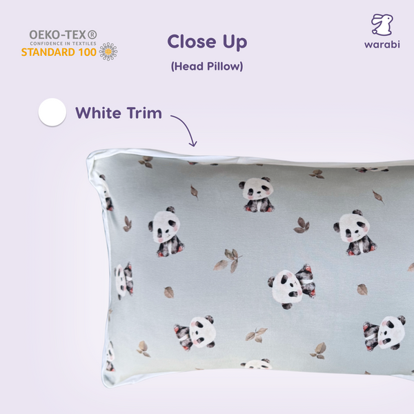 Panda Daze Snuggle Bamboo Pillow