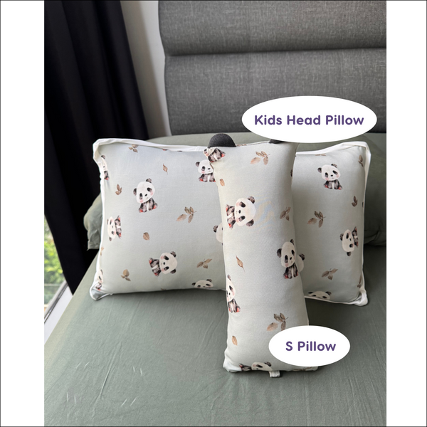 Panda Daze Snuggle Bamboo Pillow