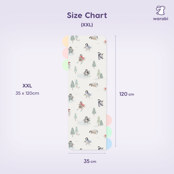 Frosty Penguin Snuggle Bamboo Pillow