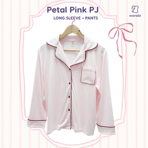 Petal Pink Adult Cloud PJ Long Sleeve Set