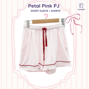 Petal Pink Adult Cloud PJ Short Sleeve Set
