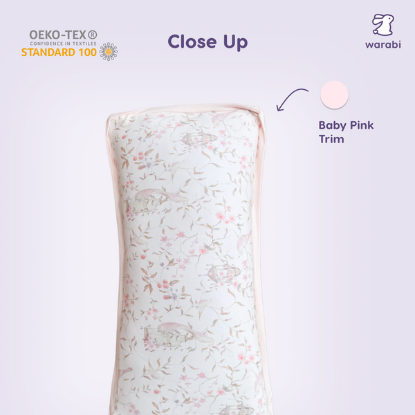 Pink Feather Tales Snuggle Bamboo Pillow