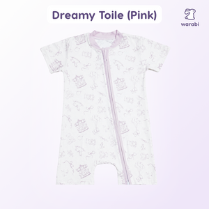 Ultra-Soft Bamboo 2-Way Zipper Romper