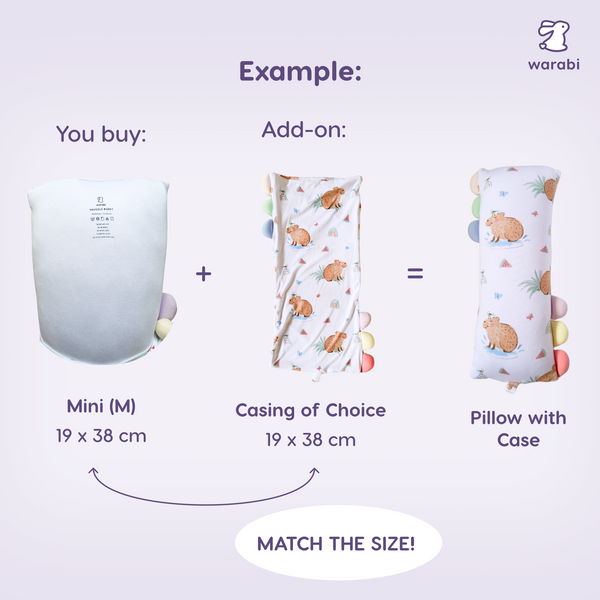 Bamboo Pillow Insert (No Pillowcase) | Soft & Fluffy, Vacuum-Packed