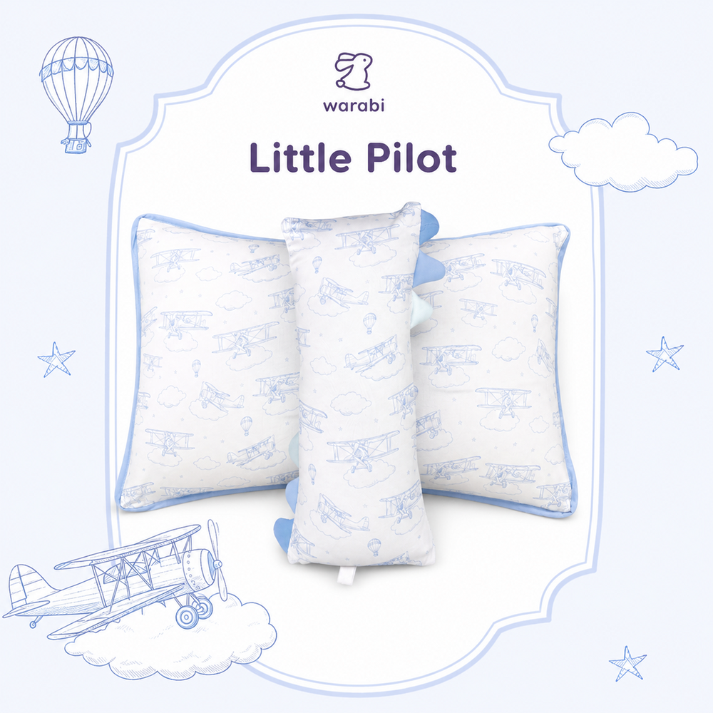 Little Pilot Bamboo Snuggle Pillow