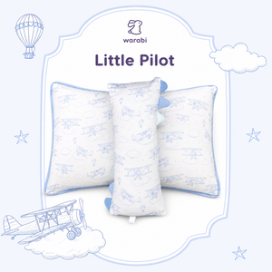 Little Pilot Bamboo Snuggle Pillow