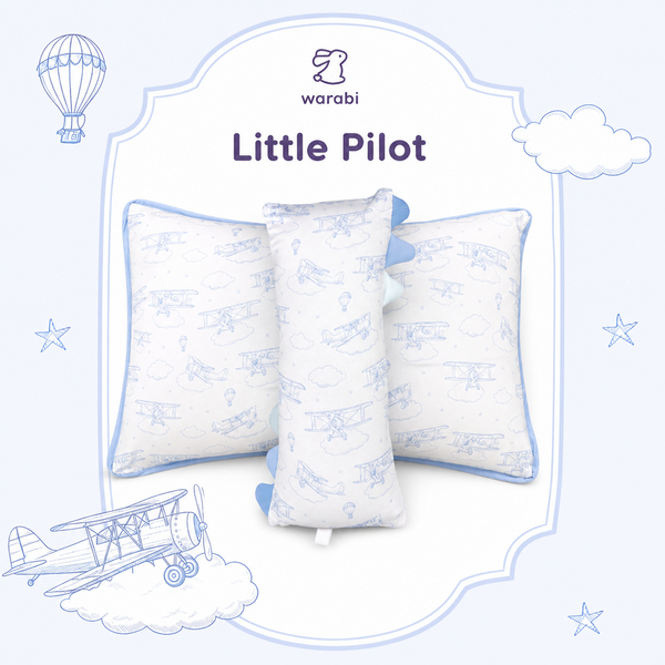 Little Pilot Bamboo Snuggle Pillow