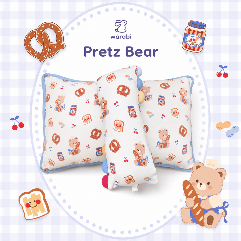 Pretz Bear Bamboo Snuggle Pillow