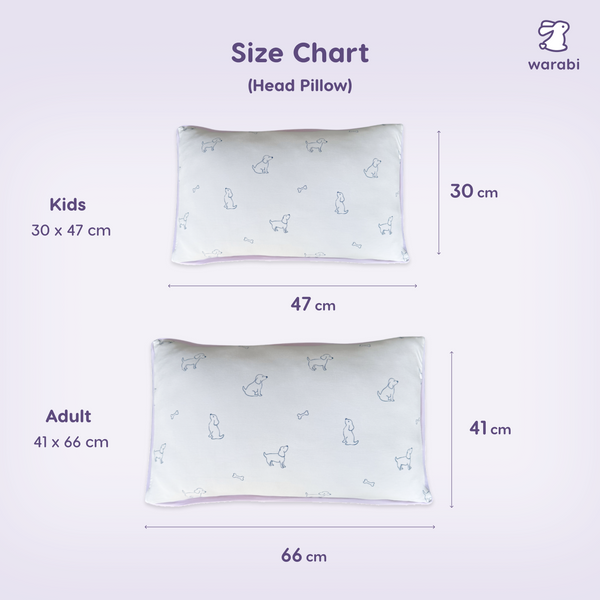 Pup Sketch Snuggle Bamboo Pillow