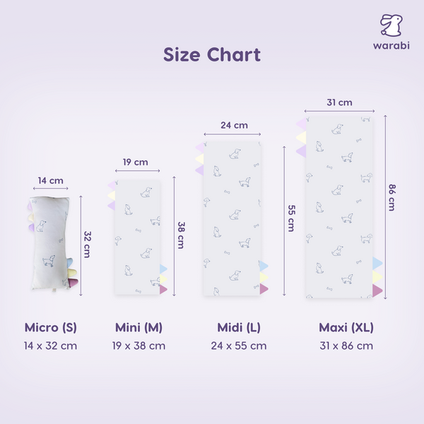 Pup Sketch Snuggle Bamboo Pillow