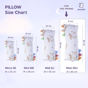 [SG61] XL Pillow + Free 2 Laundry Mesh Bag