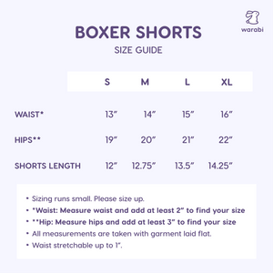 Crinkled Cotton Boxer Easy Shorts