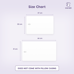 Bamboo Pillow Insert (No Pillowcase) | Soft & Fluffy, Vacuum-Packed
