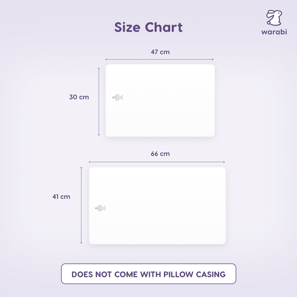 Bamboo Pillow Insert (No Pillowcase) | Soft & Fluffy, Vacuum-Packed