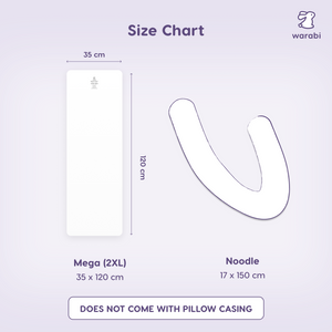 Bamboo Pillow Insert (No Pillowcase) | Soft & Fluffy, Vacuum-Packed