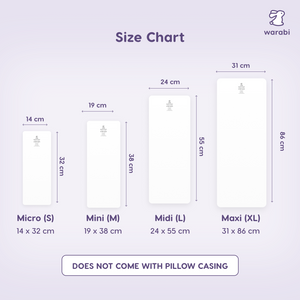 Bamboo Pillow Insert (No Pillowcase) | Soft & Fluffy, Vacuum-Packed