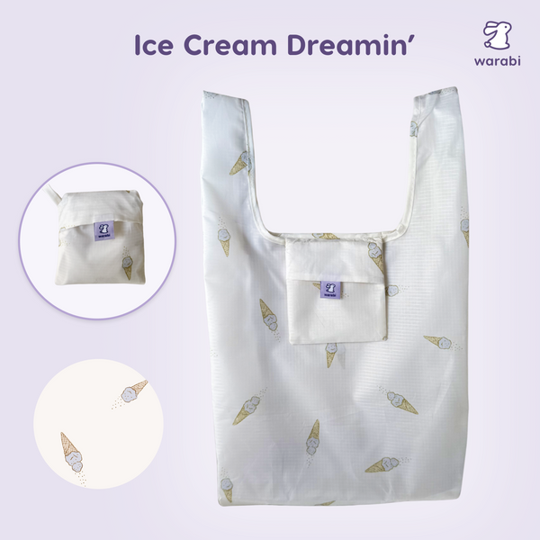 Foldable Reusable Market Tote Bag