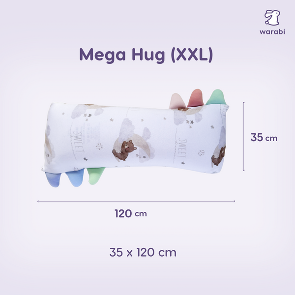 Teddy Dreamland Snuggle Bamboo Pillow