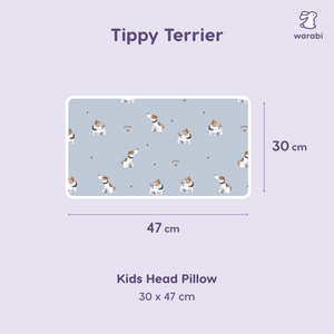 Tippy Terrier Snuggle Bamboo Pillow