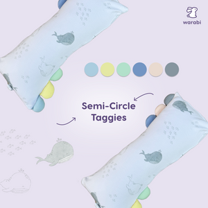 Gentle Whale Snuggle Bamboo Pillow